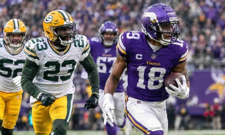 Packers vs Vikings Match Player Stats